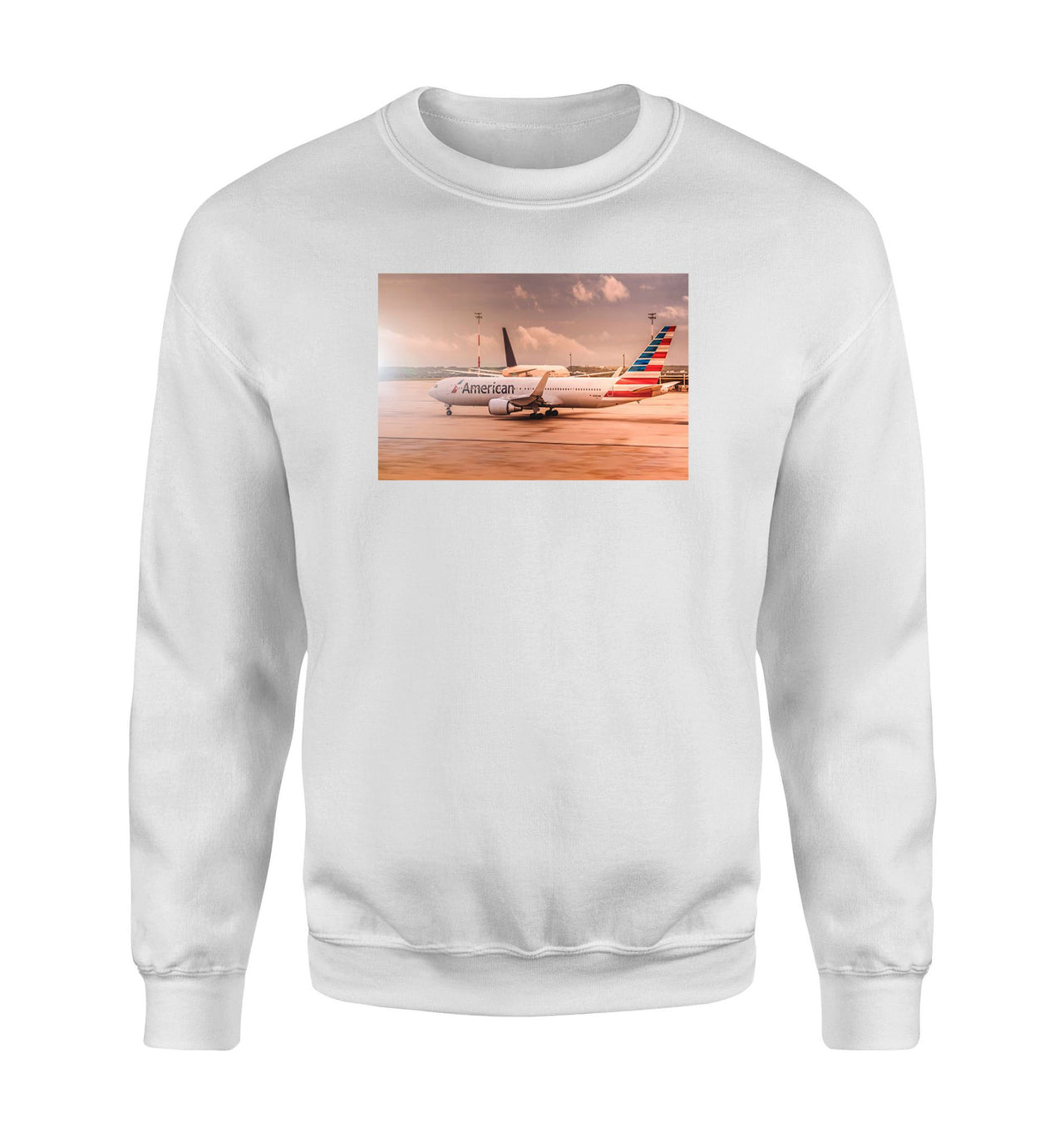 American Airlines Boeing 767 Designed Sweatshirts
