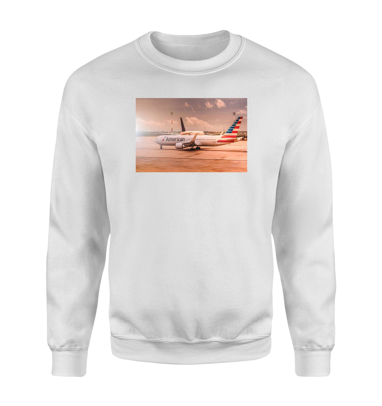 American Airlines Boeing 767 Designed Sweatshirts