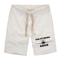 Thumbnail for Gulfstream G650 & Plane Designed Cotton Shorts