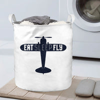 Thumbnail for Eat Sleep Fly & Propeller Designed Laundry Baskets