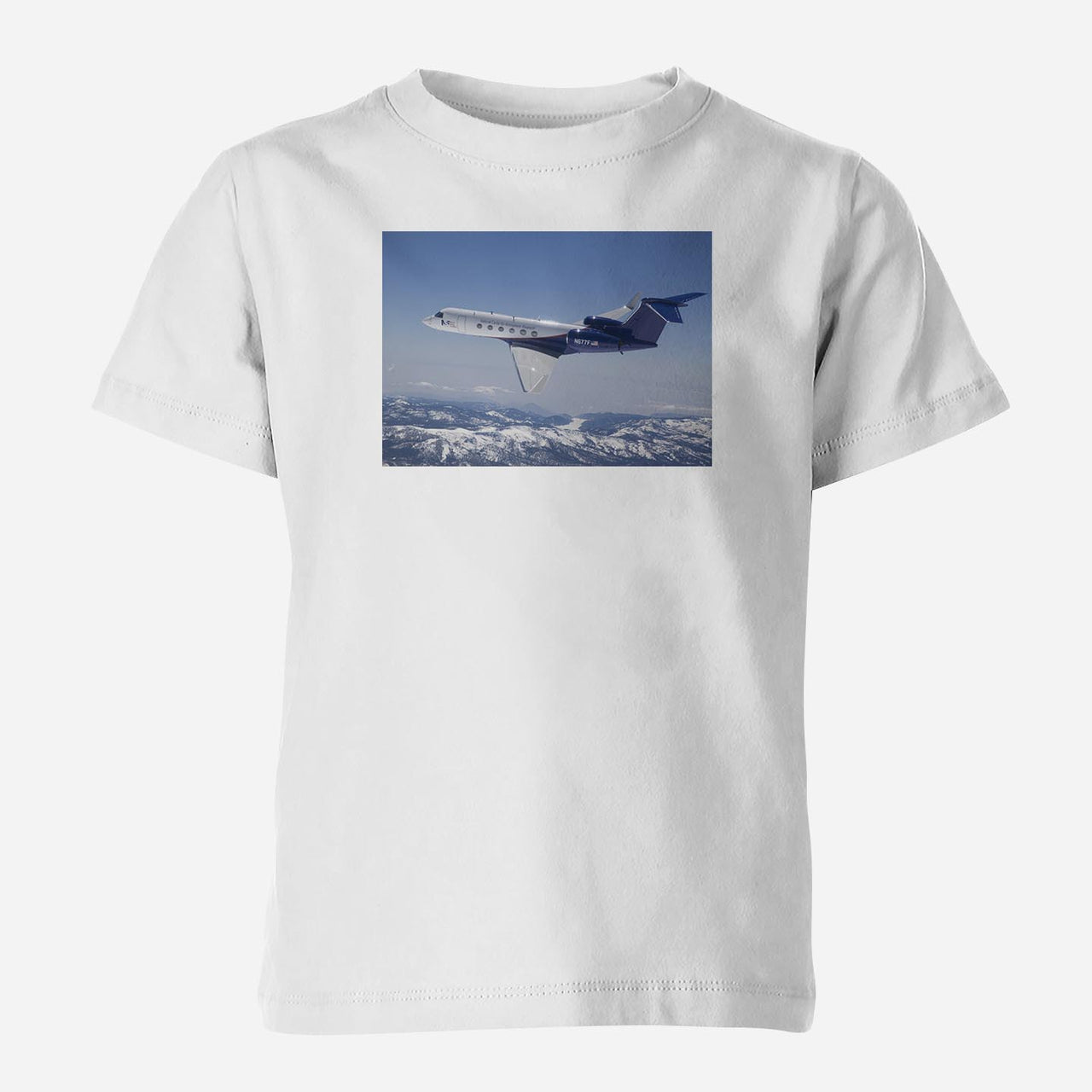 Cruising Gulfstream Jet Designed Children T-Shirts