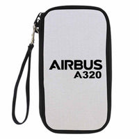 Thumbnail for Airbus A320 & Text Designed Travel Cases & Wallets