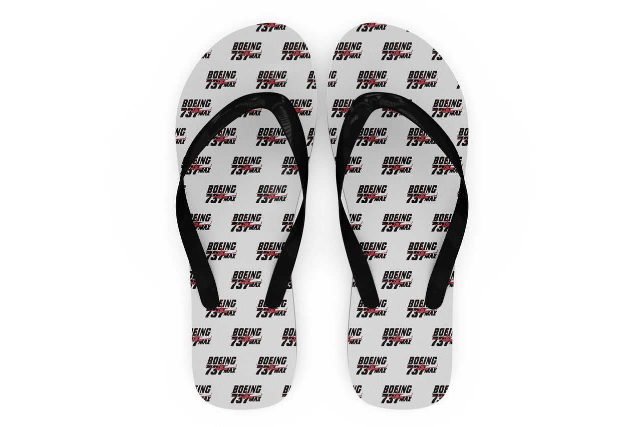 Amazing 737 Max Designed Slippers (Flip Flops)