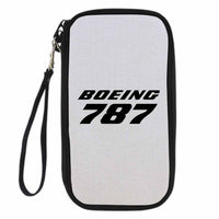 Thumbnail for Boeing 787 & Text Designed Travel Cases & Wallets
