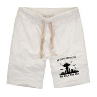 Thumbnail for Air Traffic Controllers - We Rule The Sky Designed Cotton Shorts
