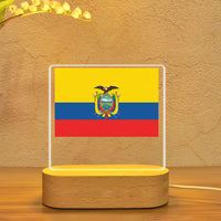 Thumbnail for Ecuador Flag Designed Night Lamp