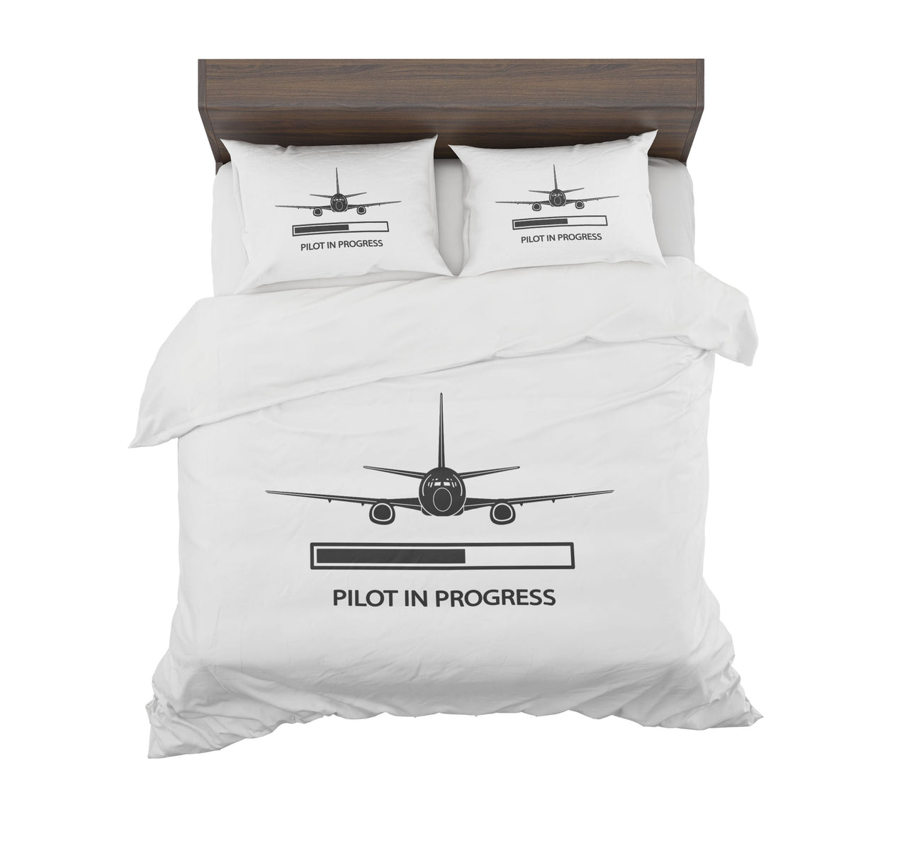 Pilot In Progress Designed Bedding Sets