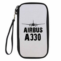 Thumbnail for Airbus A330 & Plane Designed Travel Cases & Wallets