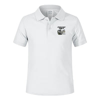 Thumbnail for Boeing 787 & GENX Engine Designed Children Polo T-Shirts