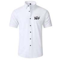 Thumbnail for The Boeing 767 Designed Short Sleeve Shirts