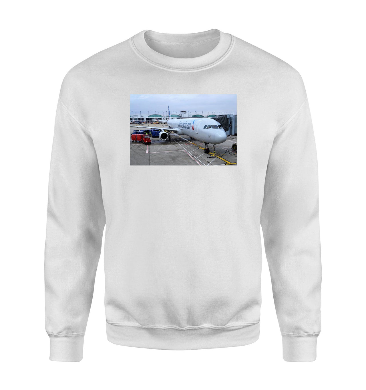 American Airlines A321 Designed Sweatshirts
