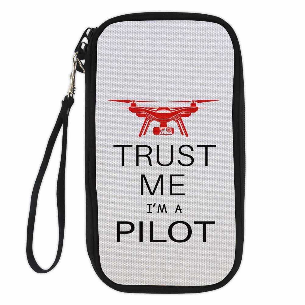 Trust Me I'm a Pilot (Drone) Designed Travel Cases & Wallets