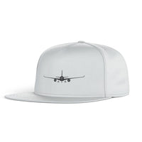 Thumbnail for Airbus A350 Silhouette Designed Snapback Caps & Hats