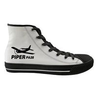 Thumbnail for The Piper PA28 Designed Long Canvas Shoes (Women)