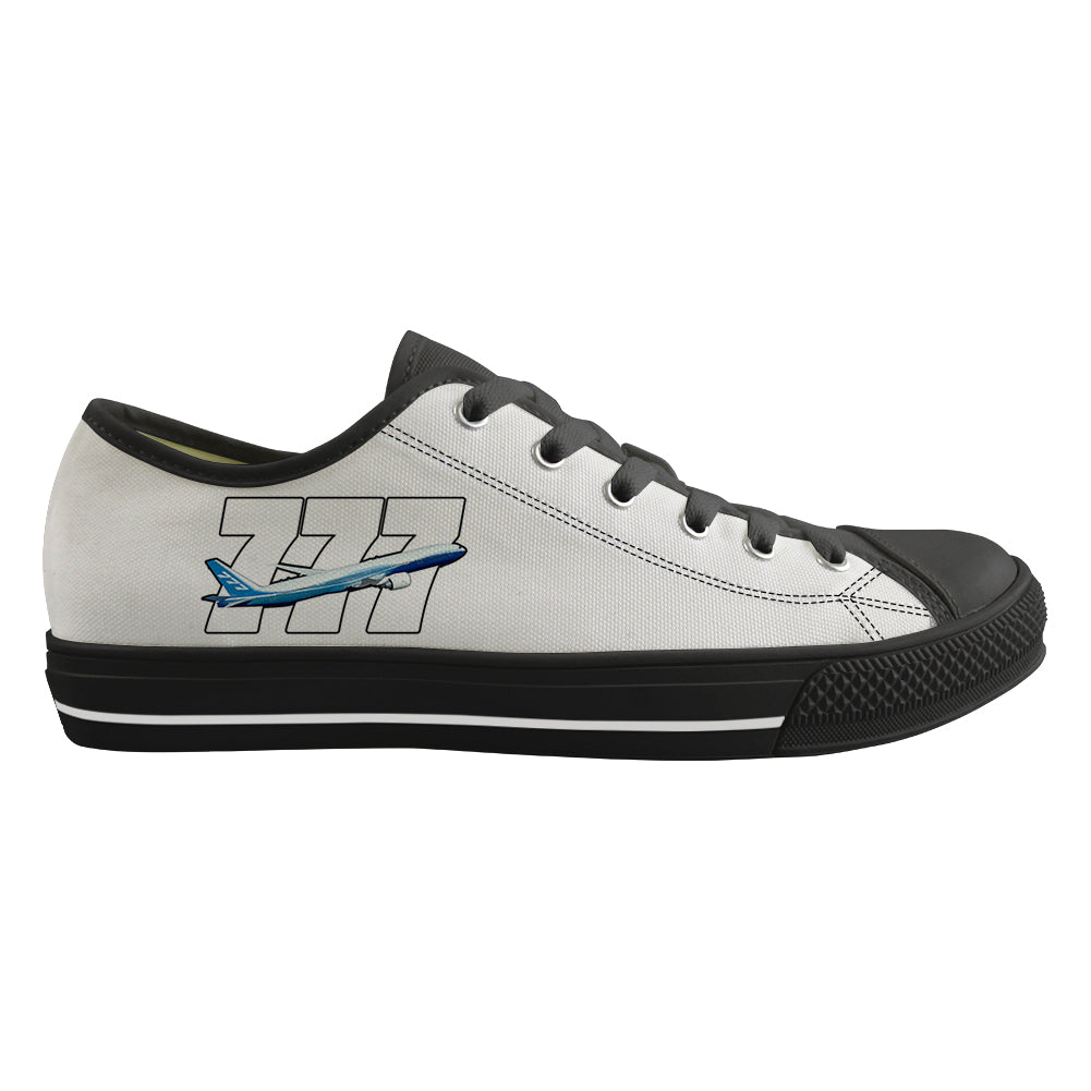 Super Boeing 777 Designed Canvas Shoes (Men)