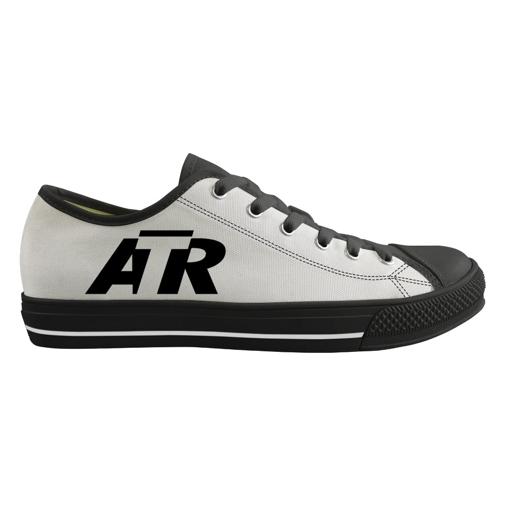 ATR & Text Designed Canvas Shoes (Women)