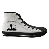 Thumbnail for Air Traffic Controllers - We Rule The Sky Designed Long Canvas Shoes (Men)