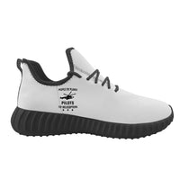 Thumbnail for People Fly Planes Pilots Fly Helicopters Designed Sport Sneakers & Shoes (WOMEN)