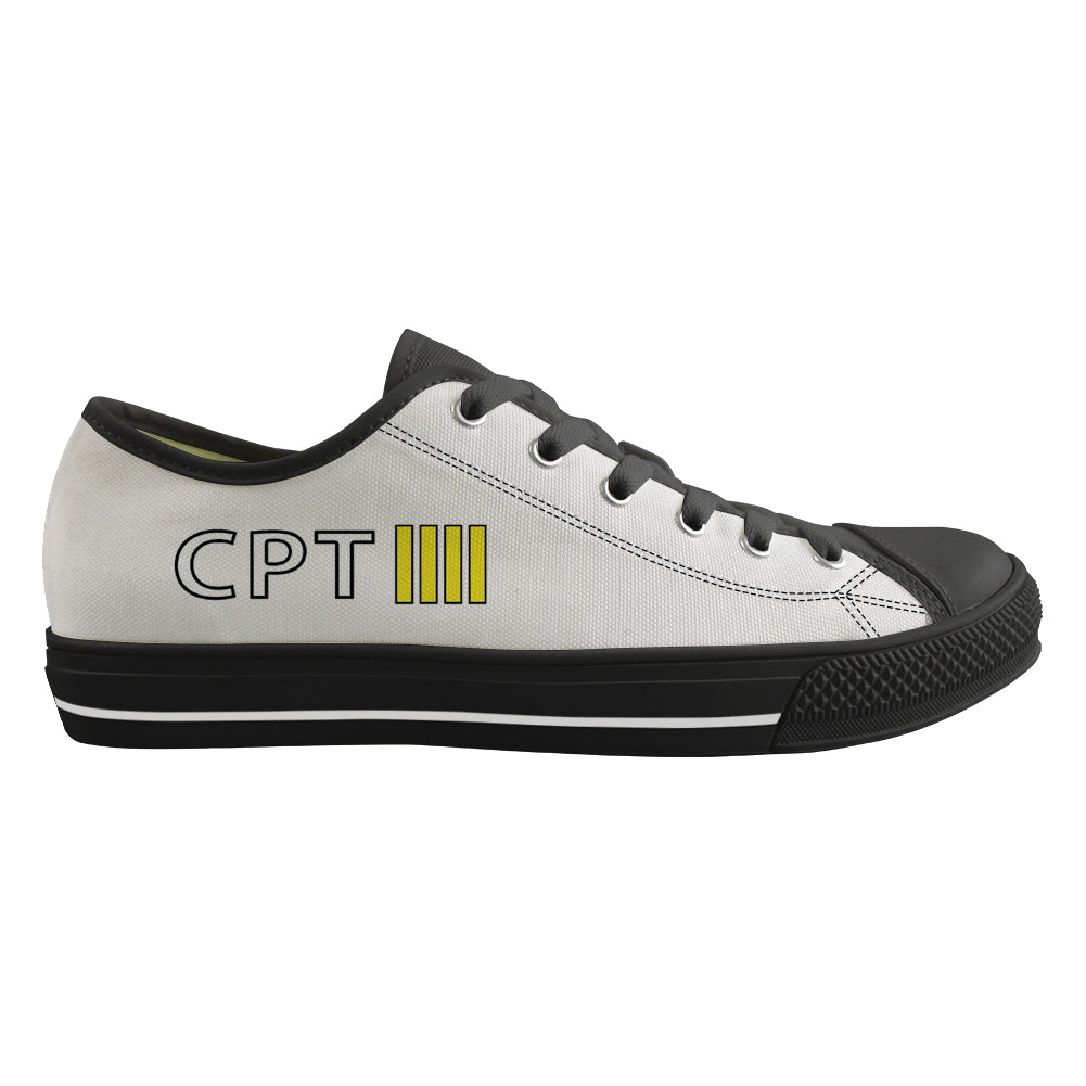 CPT & 4 Lines Designed Canvas Shoes (Men)