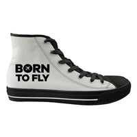 Thumbnail for Born To Fly Special Designed Long Canvas Shoes (Women)