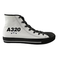 Thumbnail for Super Airbus A320 Designed Long Canvas Shoes (Men)