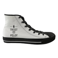 Thumbnail for Trust Me I'm a Pilot Designed Long Canvas Shoes (Men)