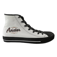 Thumbnail for Aviator - Dont Make Me Walk Designed Long Canvas Shoes (Women)