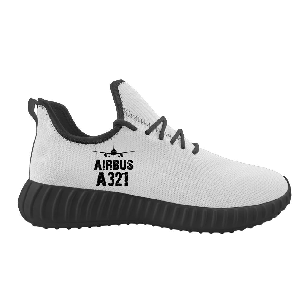Airbus A321 & Plane Designed Sport Sneakers & Shoes (WOMEN)