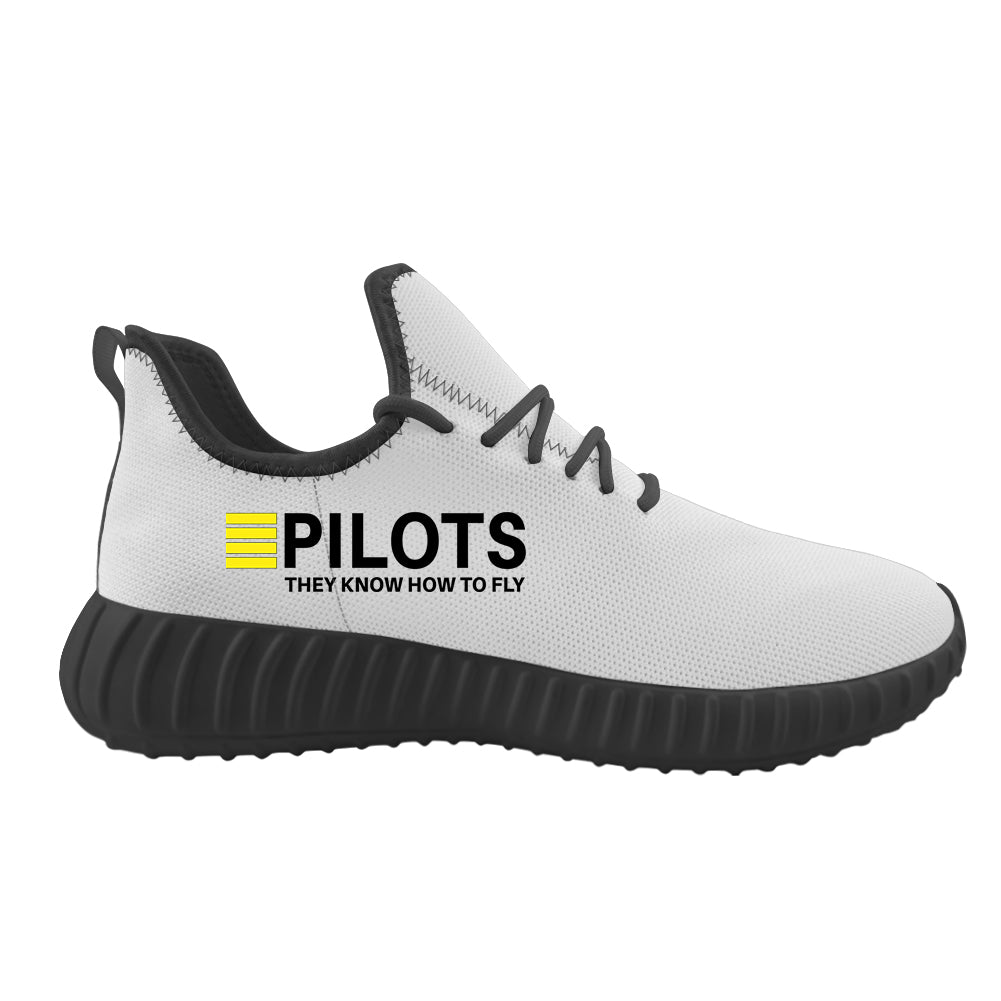 Pilots They Know How To Fly Designed Sport Sneakers & Shoes (WOMEN)