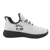 Thumbnail for Airbus A380 Love at first flight Designed Sport Sneakers & Shoes (WOMEN)