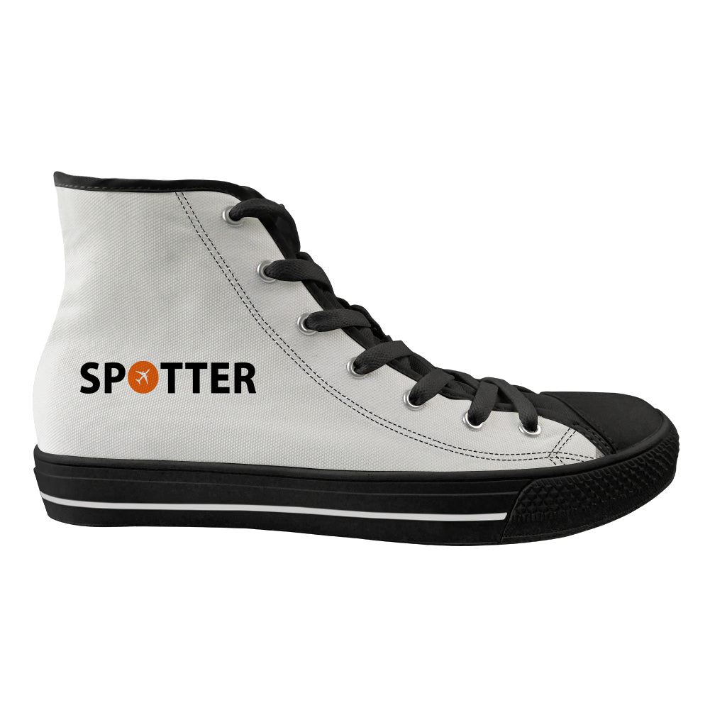 Spotter Designed Long Canvas Shoes (Men)