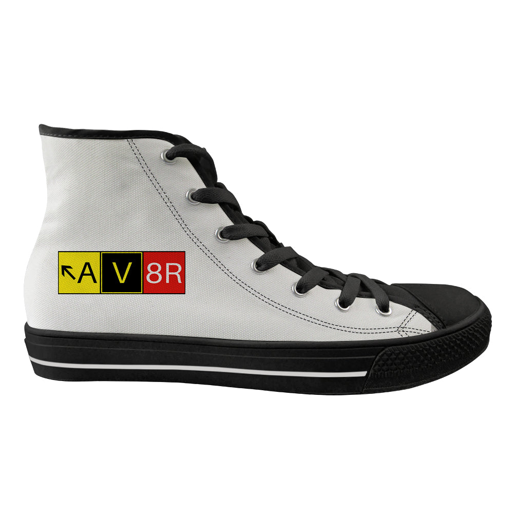 AV8R Designed Long Canvas Shoes (Men)