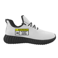 Thumbnail for Warning May Constantly Talk About Aviation Designed Sport Sneakers & Shoes (MEN)