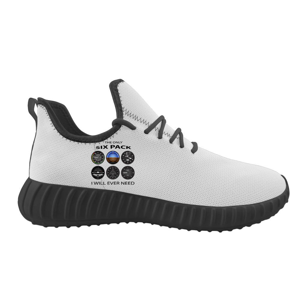 The Only Six Pack I Will Ever Need Designed Sport Sneakers & Shoes (MEN)
