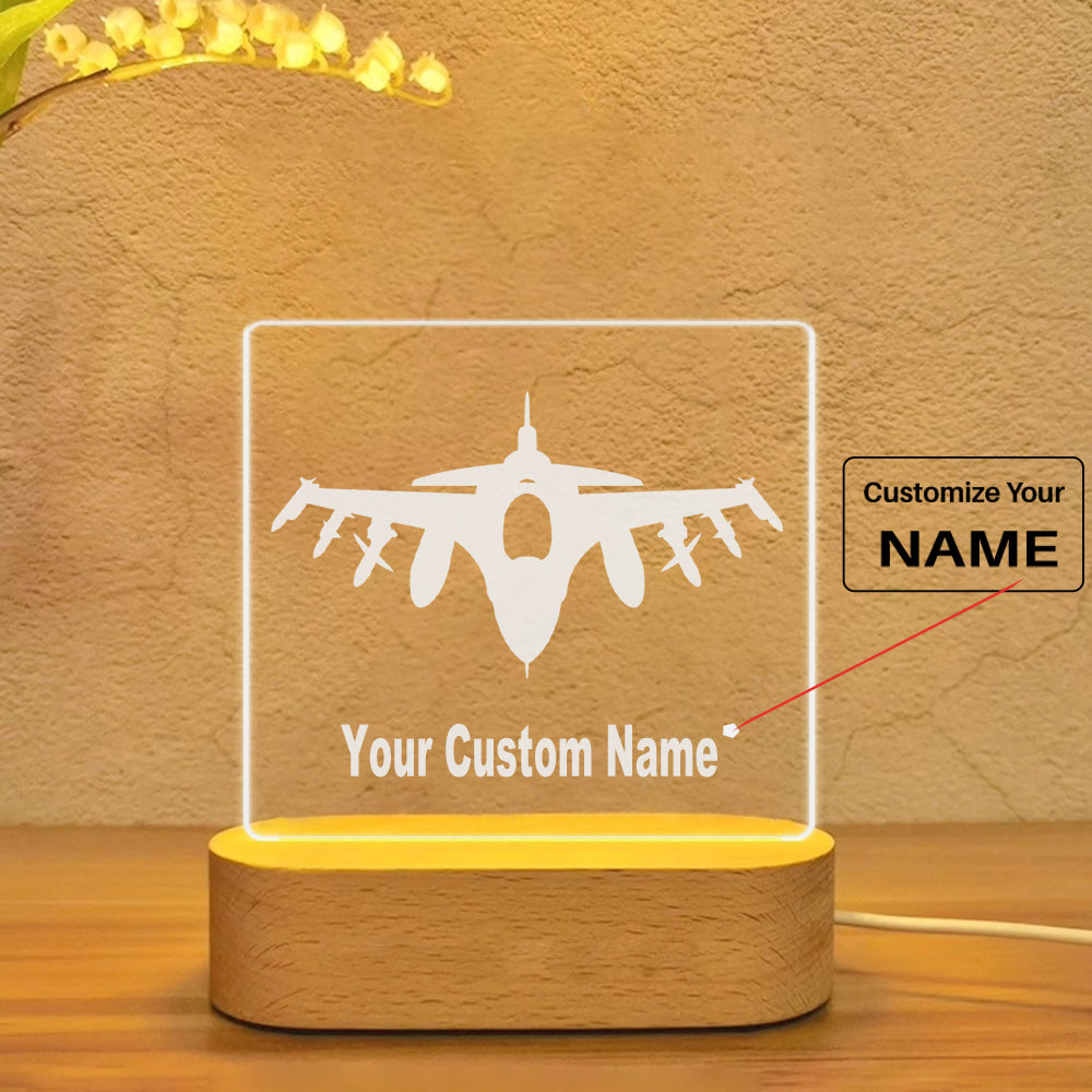 Boeing 787 Silhouette Designed Night Lamp