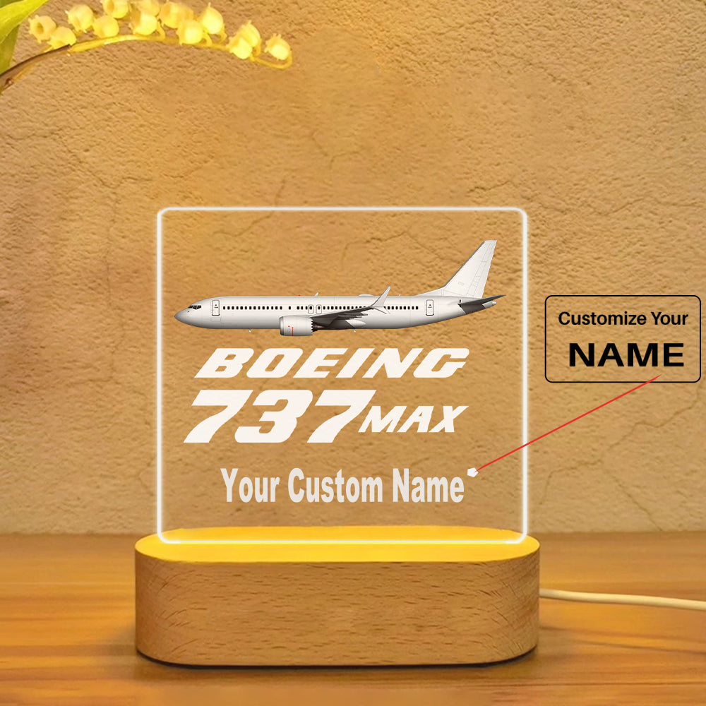 The Boeing 737Max Designed Night Lamp