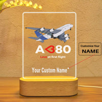 Thumbnail for Airbus A380 Love at first flight Designed Night Lamp