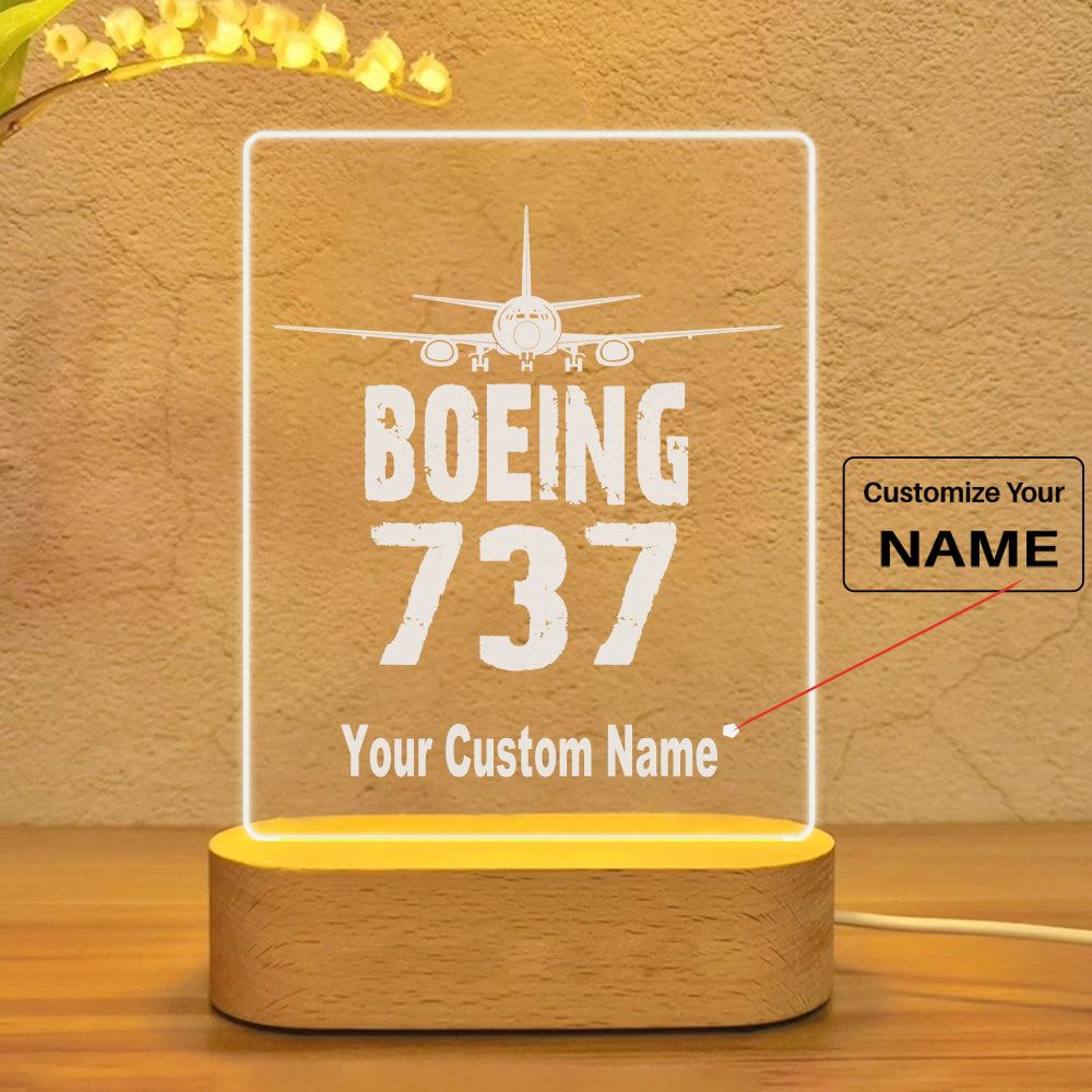 Boeing 737 & Plane Designed Night Lamp - view 11