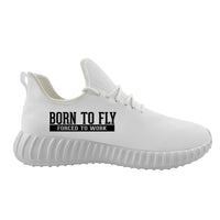 Thumbnail for Born To Fly Forced To Work Designed Sport Sneakers & Shoes (MEN)