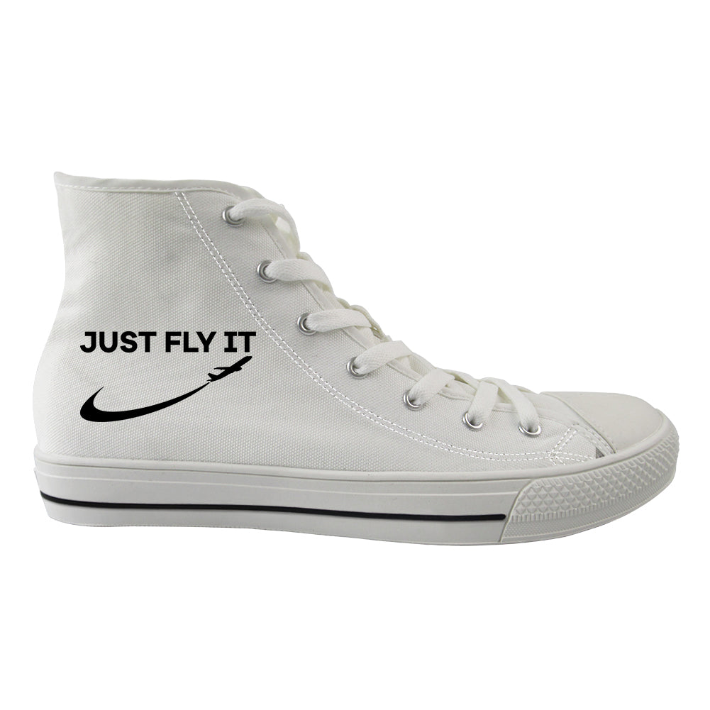 Just Fly It 2 Designed Long Canvas Shoes (Women)