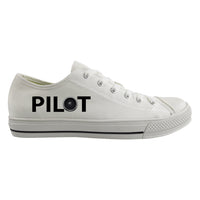 Thumbnail for Pilot & Jet Engine Designed Canvas Shoes (Women)