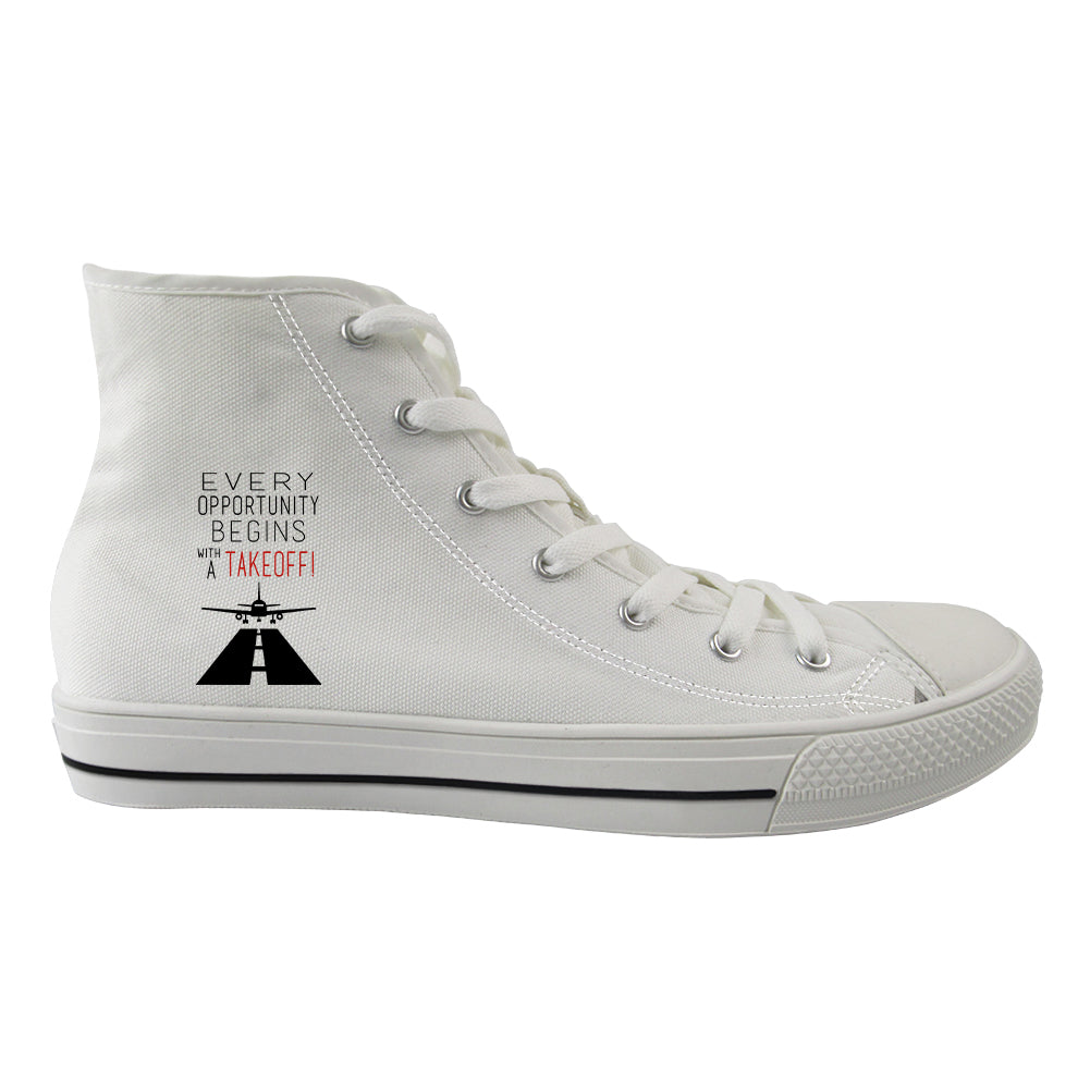 Every Opportunity Designed Long Canvas Shoes (Men)