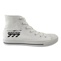 Thumbnail for The Boeing 777 Designed Long Canvas Shoes (Women)