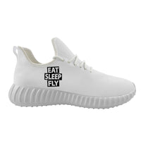 Thumbnail for Eat Sleep Fly Designed Sport Sneakers & Shoes (WOMEN)
