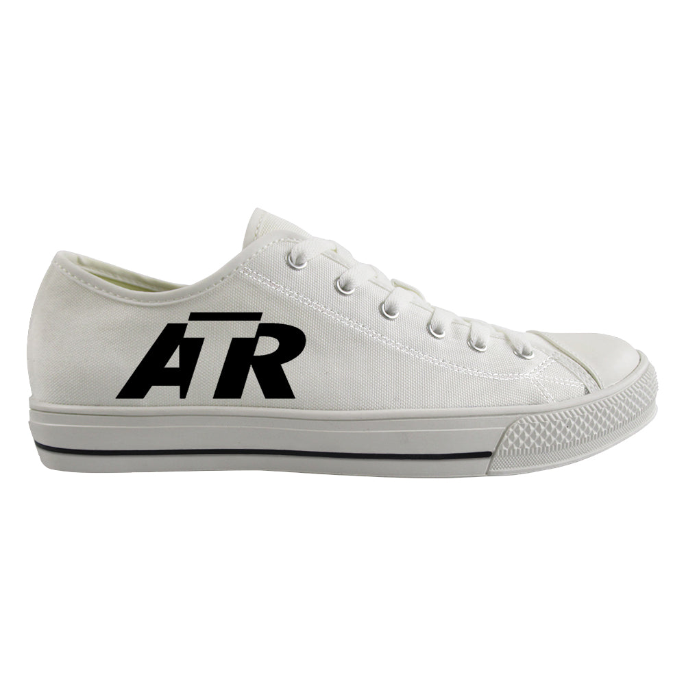 ATR & Text Designed Canvas Shoes (Men)