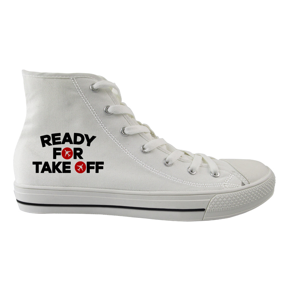 Ready For Takeoff Designed Long Canvas Shoes (Women)
