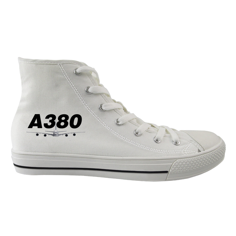 Super Airbus A380 Designed Long Canvas Shoes (Men)