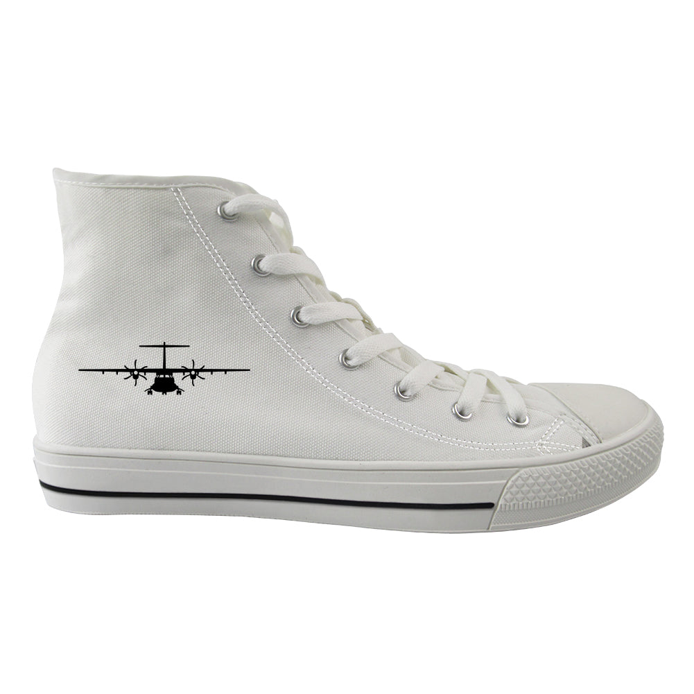 ATR-72 Silhouette Designed Long Canvas Shoes (Men)