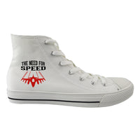 Thumbnail for The Need For Speed Designed Long Canvas Shoes (Men)