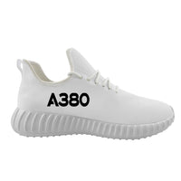 Thumbnail for A380 Flat Text Designed Sport Sneakers & Shoes (MEN)